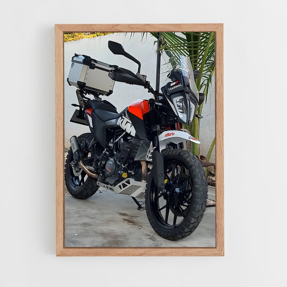 Poster Ride Under the Rain – affiche KTM Moto (vue 4)